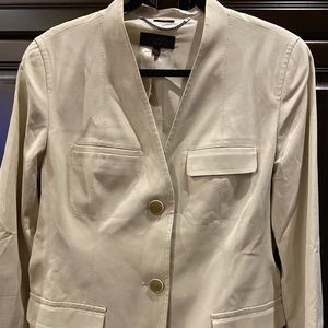 Talbots Cream Blazer
